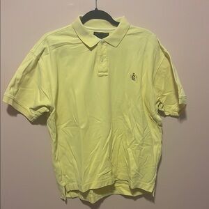 Alexander Julian Yellow Polo Shirt Classic Design